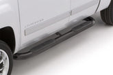 15-25 Ford F-150 SuperCrew Lund 23491908 4in. Oval Curved Steel Nerf Bars -Black